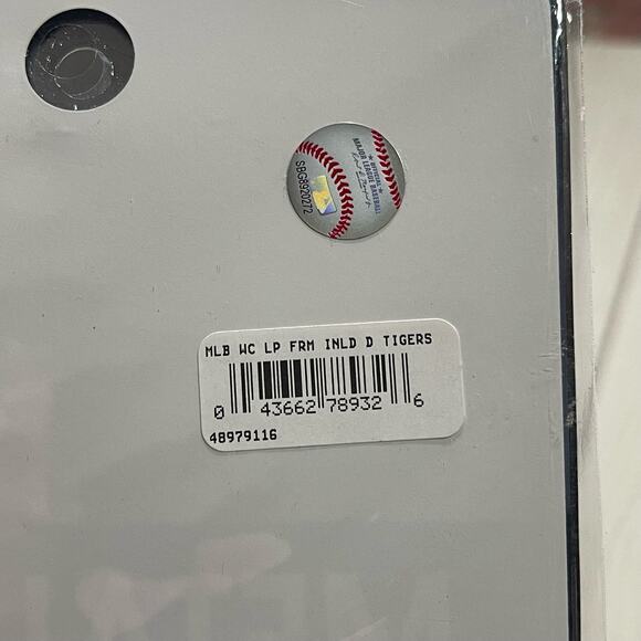 Detroit Tigers Metal MLB License Plate Frame Cover Navy Blue WinCraft USA NEW - Picture 7 of 8